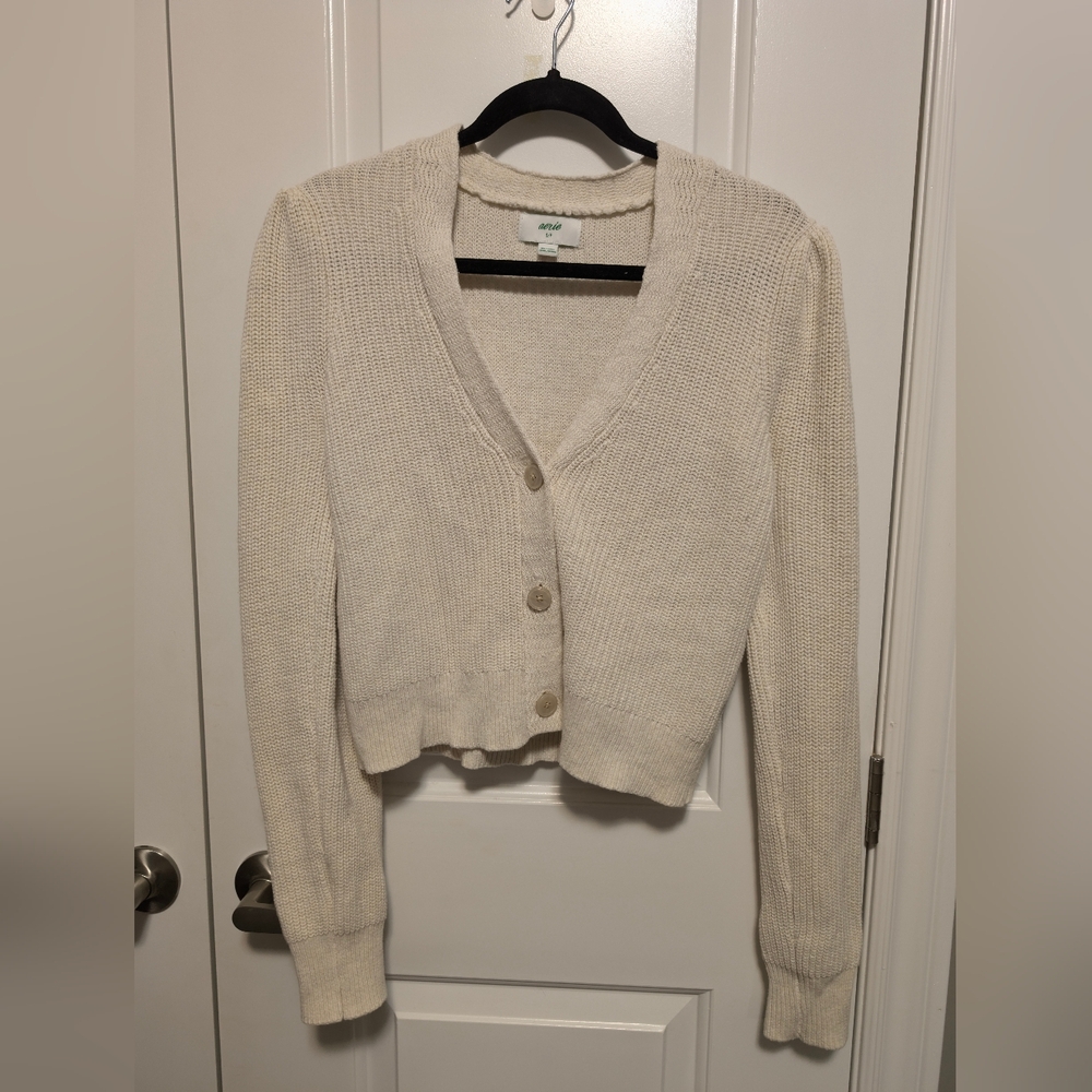 Aerie Cropped Cardigan